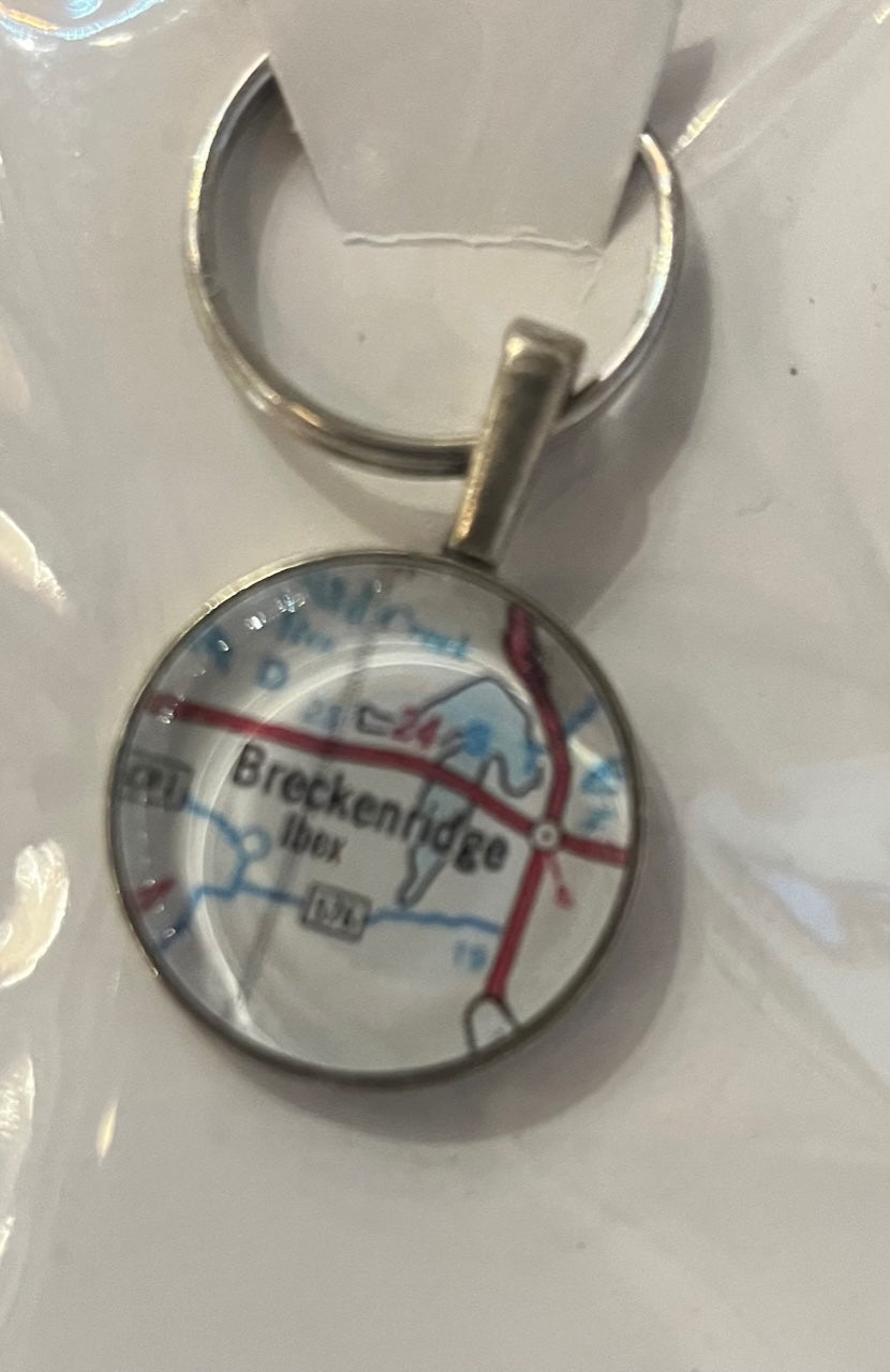 Keychains | Breckenridge Texas Map Keychain