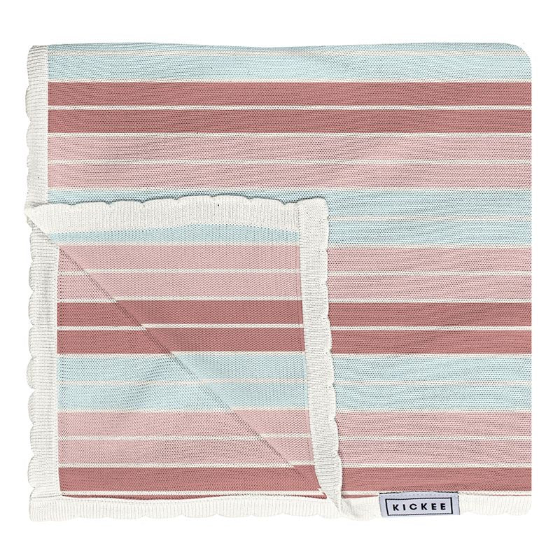 Girls | Knitted Stroller Blanket