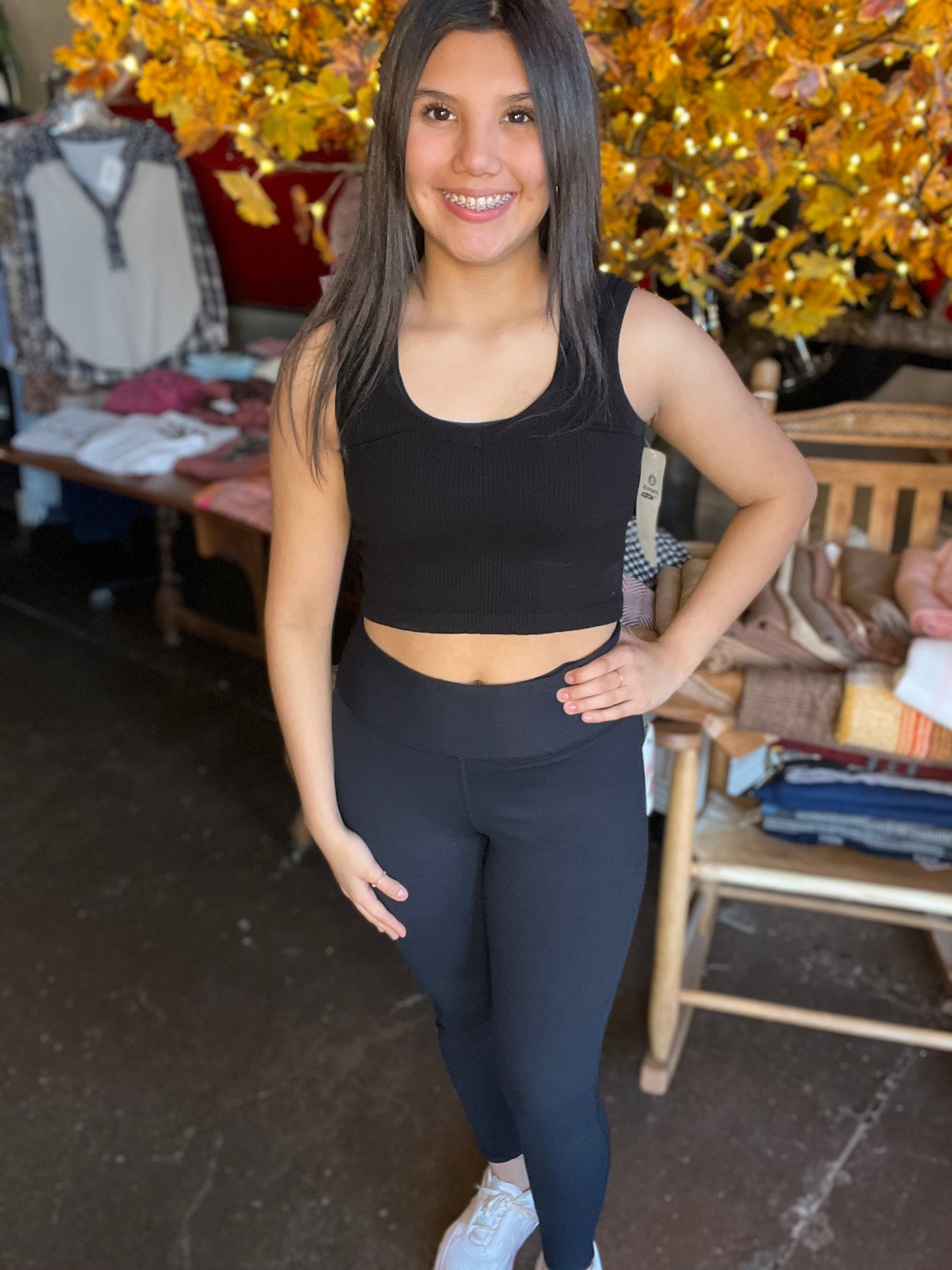 Athleisure | Mono B Leggings Ribbed High Waisted