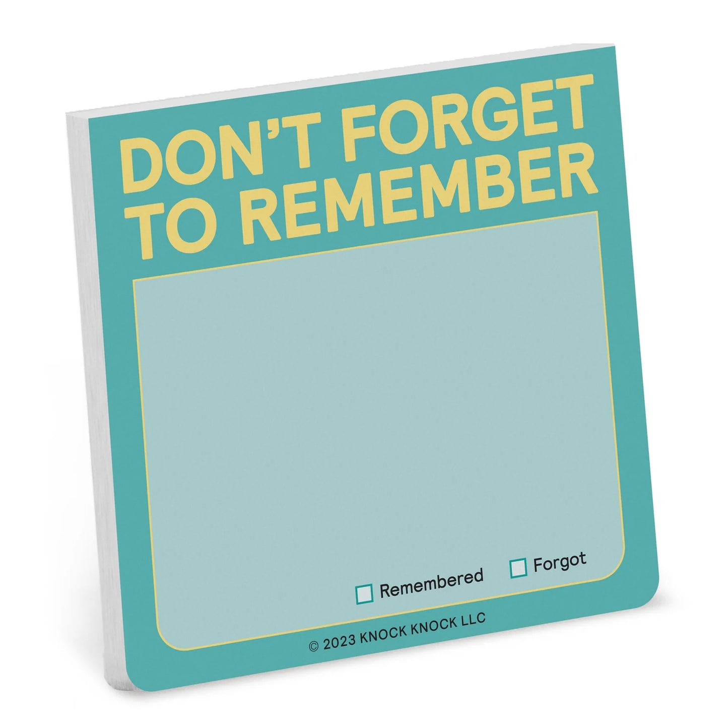 Stationery | Sticky Note Don't Forget to Remember