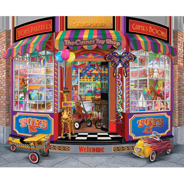 Games | Puzzle The Corner Toy Shop 300pc