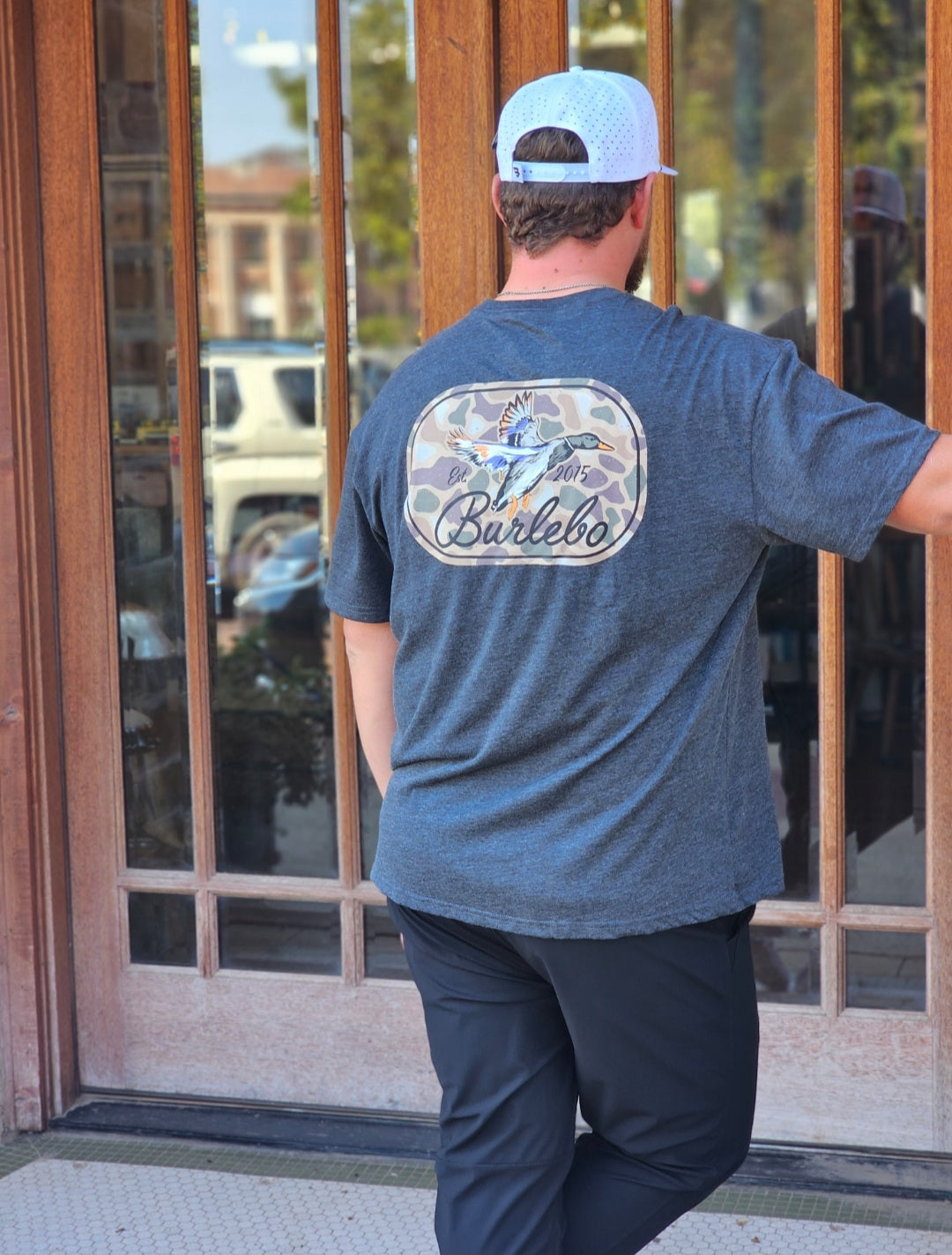 Mens | Burlebo Shirt Ducks Flying In