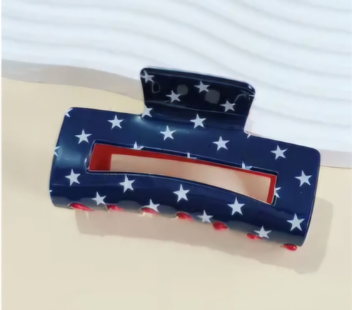 Hairclip - Patriotic Star Claw