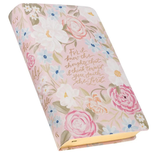 Bible - KJV Pink Floral
