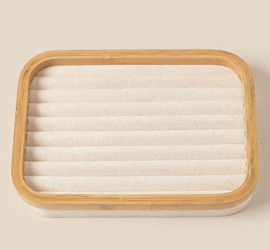 Ring Holder - Velvet Display Tray