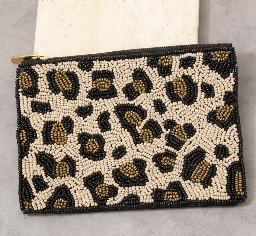Coin Purse - Leopard Print