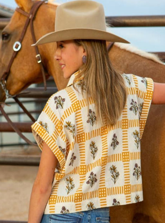 Blouse - The Meadow Check