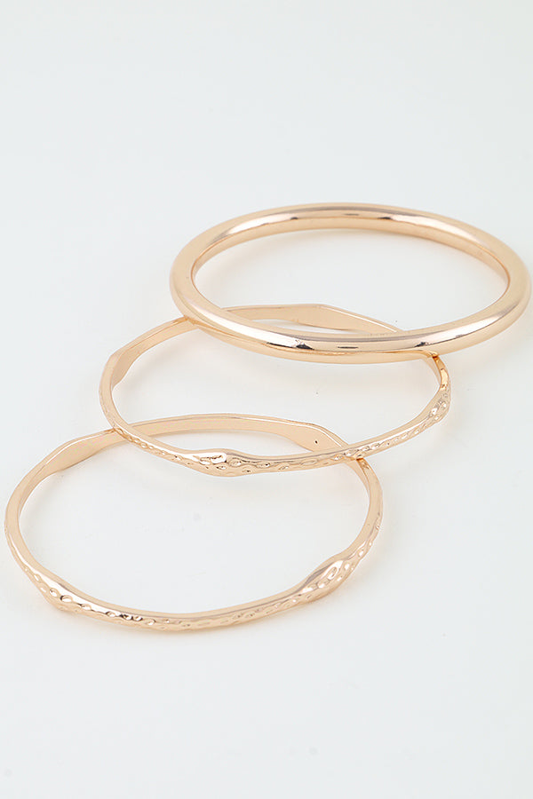Jewelry | Bracelet Gold Multi Hammered Cuff