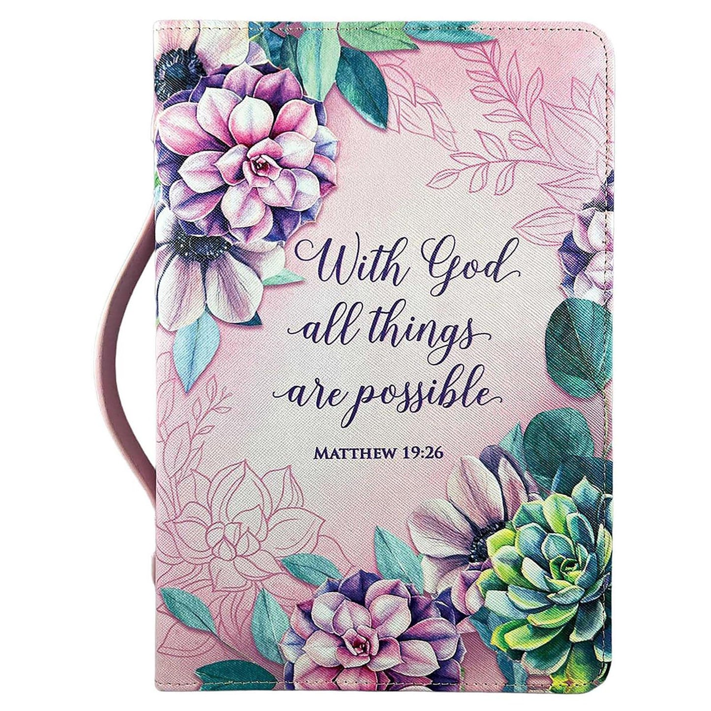 Bible Case - With God All Things Are Possible
