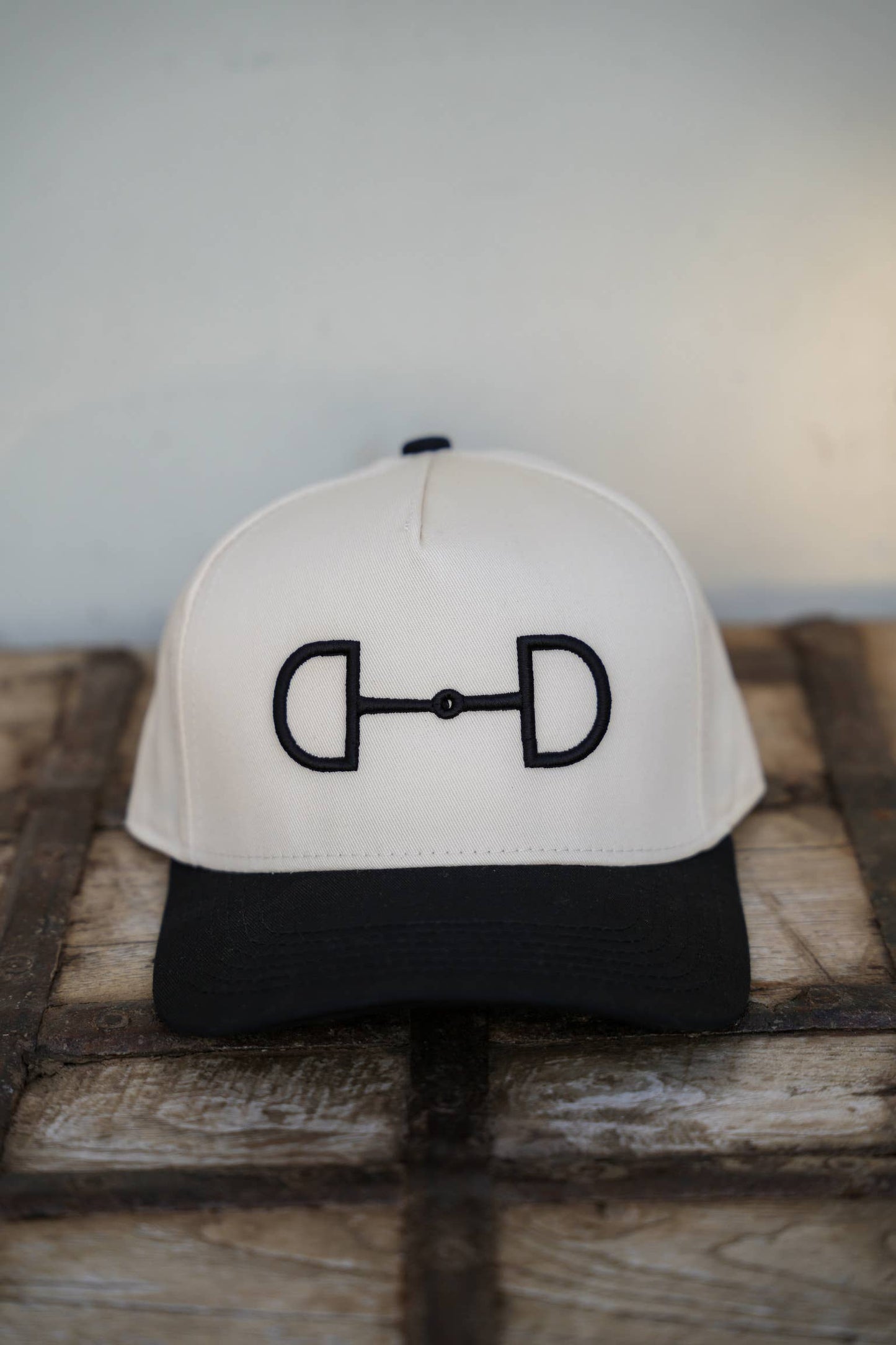 Hats | Cap Bit Canvas Natural/Black