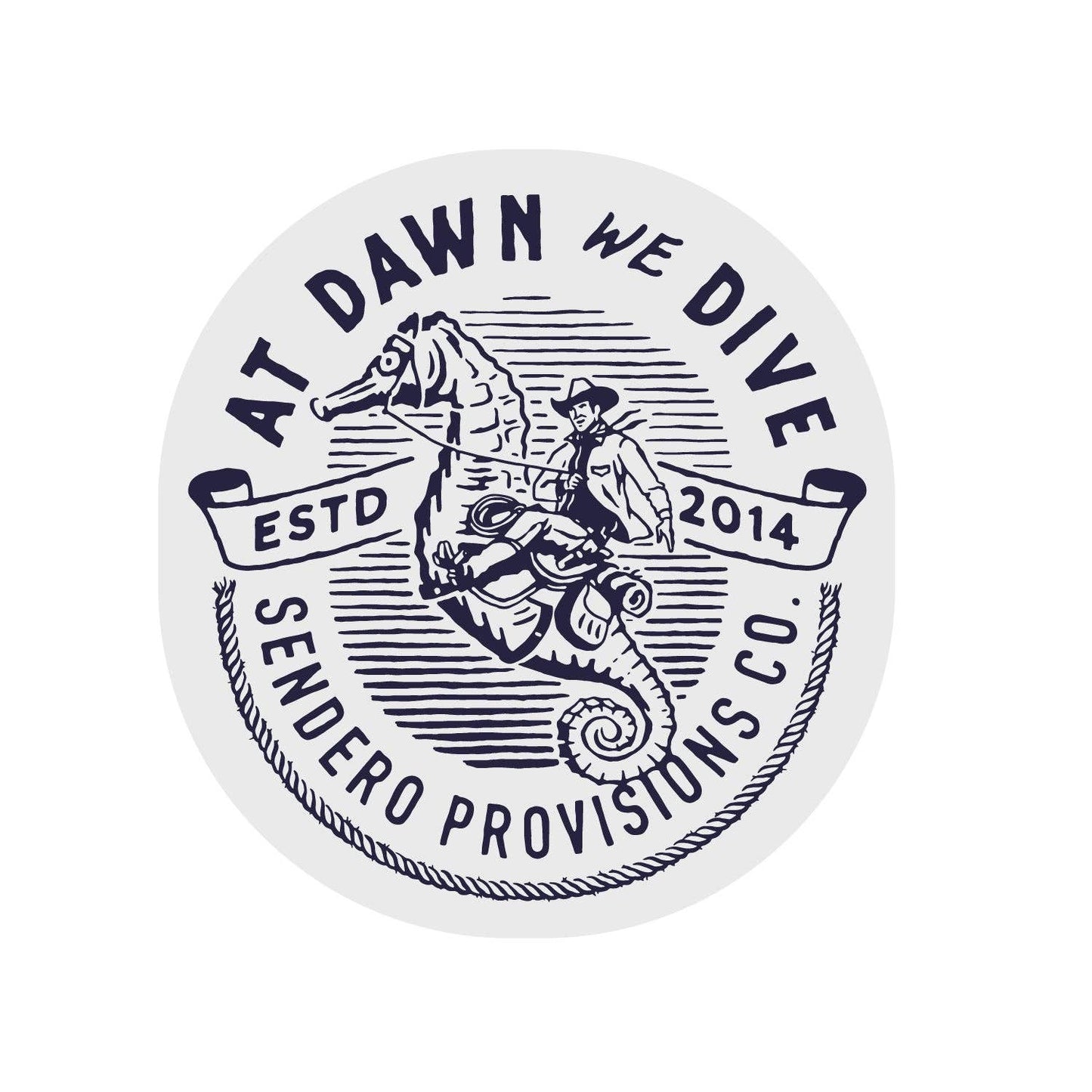 We Dive Sticker