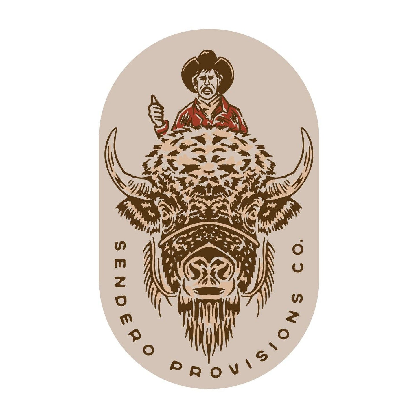 Stationery | Sticker Sendero Buffalo