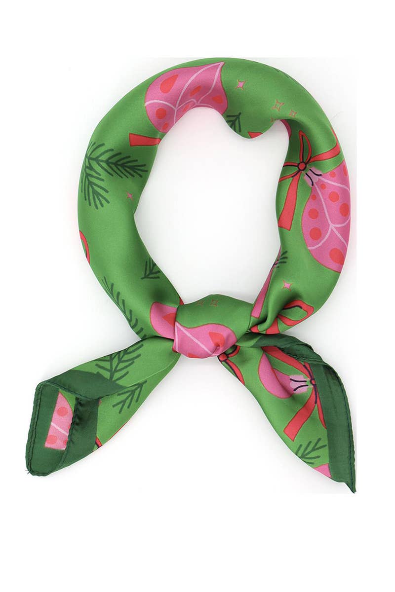 Scarf - Pink Ornament Festa Print