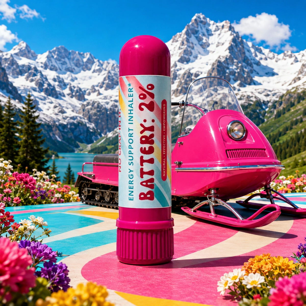 Nasal Inhaler - Battery 2% Energy Support