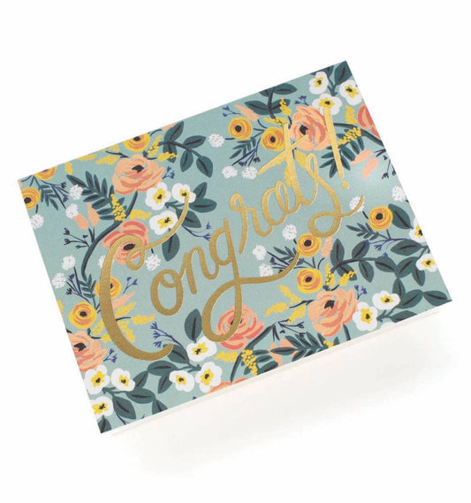 Stationery | Blue Meadow Congrats Card