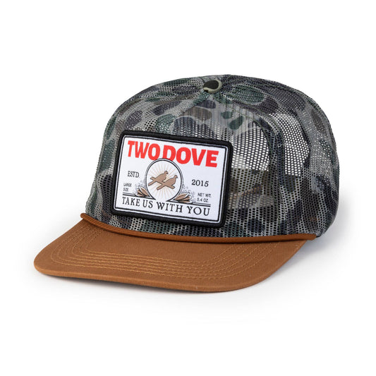 Hat - Golden Patch Camo Mesh