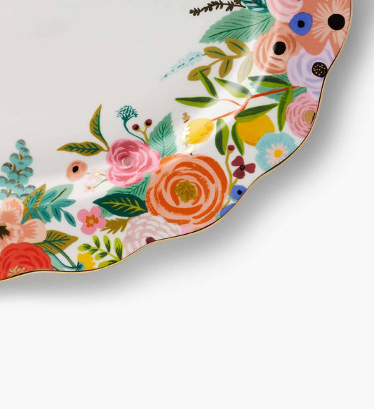 Garden Party Large Porcelain Serving Platter