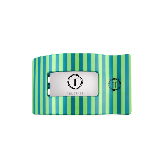 Teleties Hair Clip - Flat Rectangle Medium Cabana Cutie