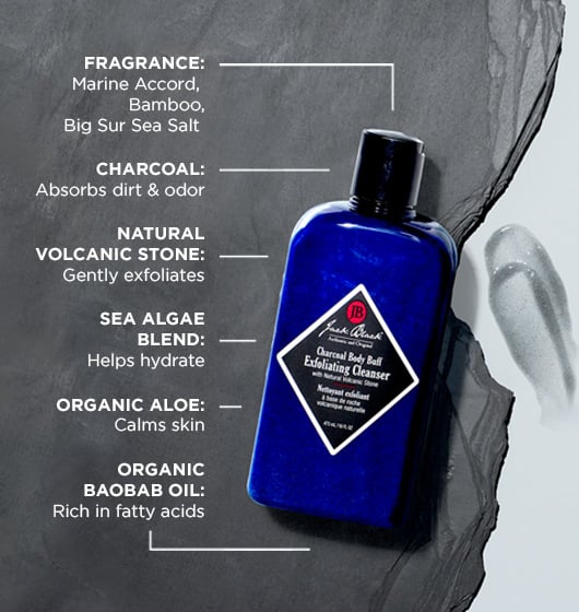 Jack Black | Charcoal Body Buff 16 oz