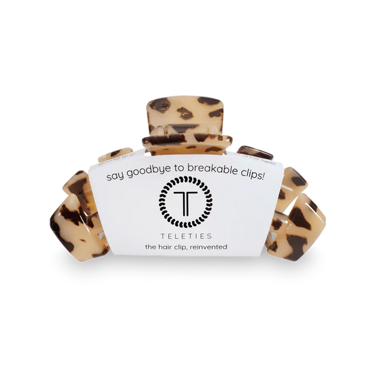 Teleties | Classic Medium Blonde Tortoise Hair Clip