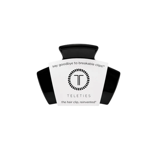 Teleties Hair Clip - Classic Petite Jet Black
