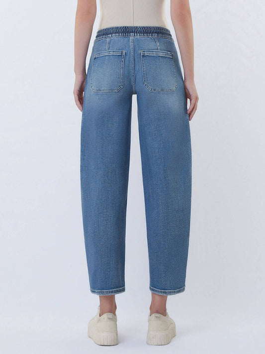Vervet Upstanding Barrel Jeans