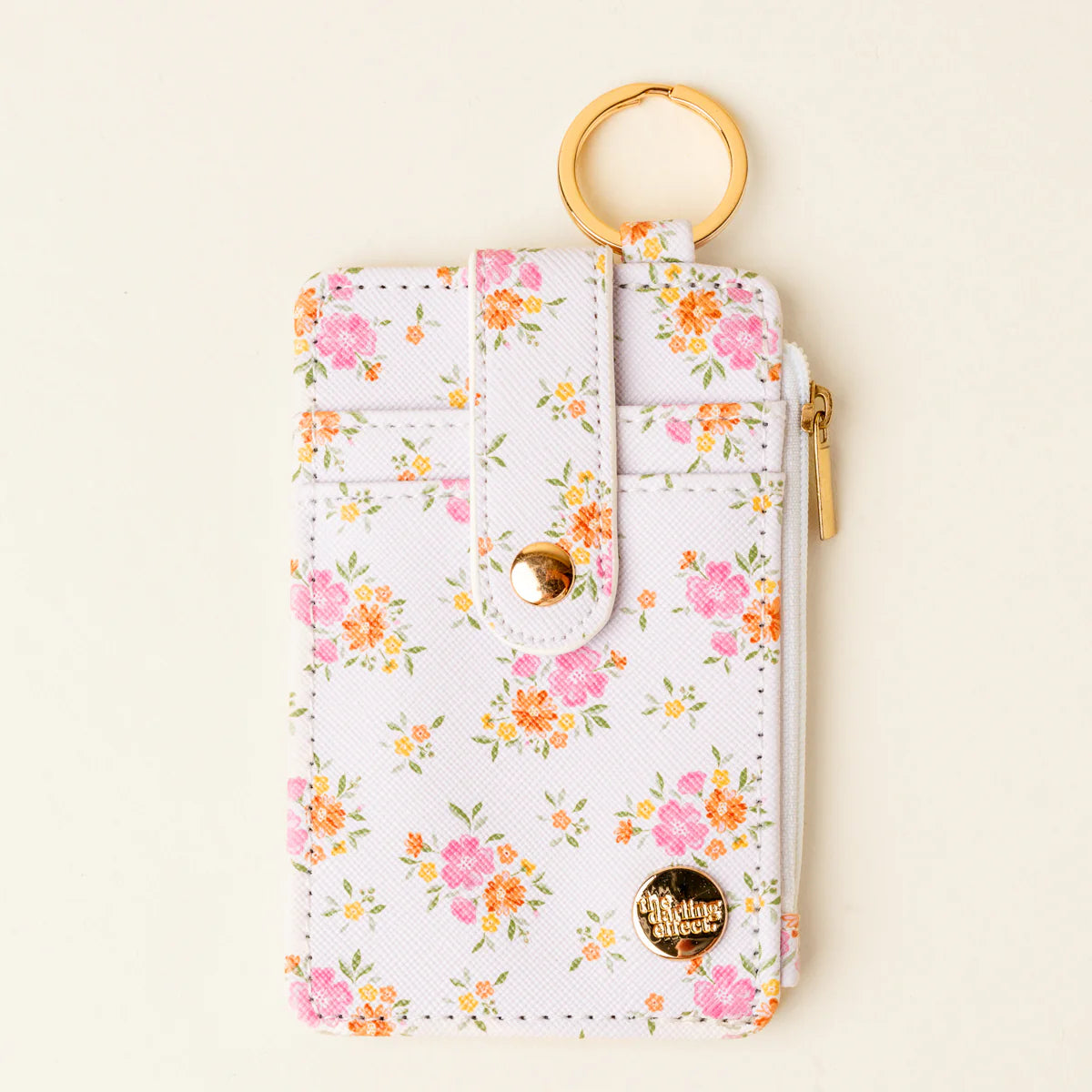 Keychain Wallet - Daydream Cream
