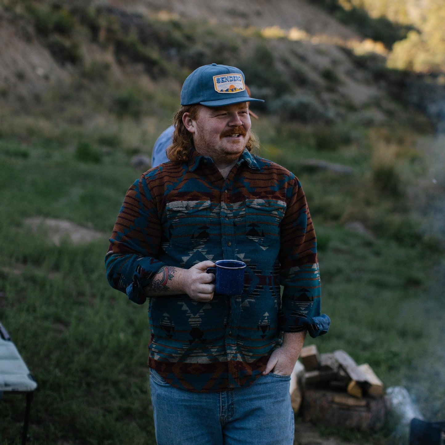 Hats | Sendero Cap Mountainscape