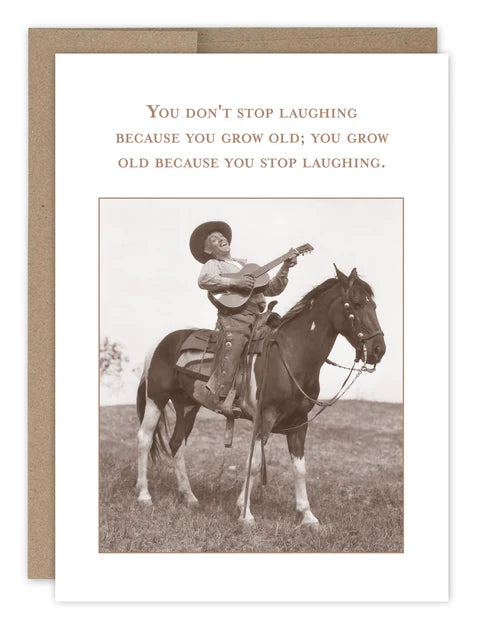 Stationary | Card Don't Stop Laughing Birthday