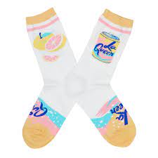 Socks | Women's Crew Socks 4 Designs