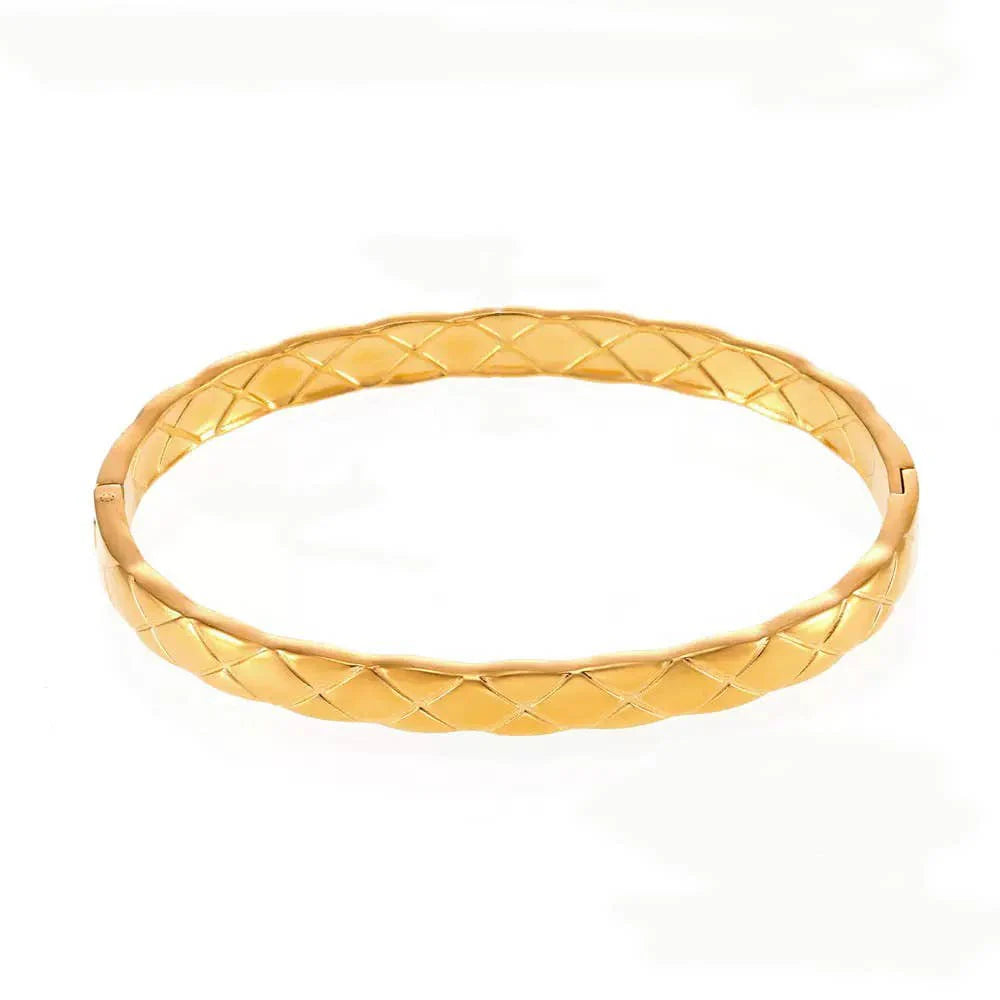 Jewelry | Bracelet Diamond Texture Bangle Waterproof