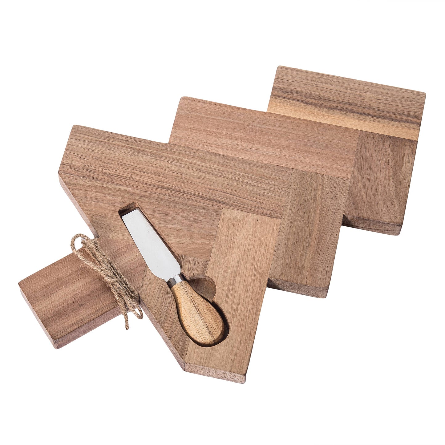 Kitchen | Serving Board Wood 9.65" Brown Christmas Tree