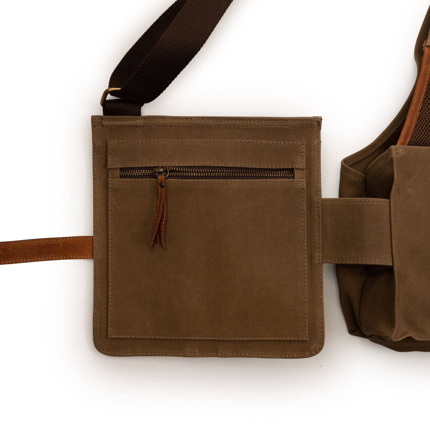 Vest - Canvas Field Hunting/Fishing