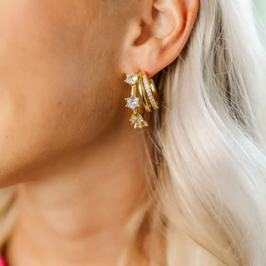 Jewelry| Earrings Juliana Hoops