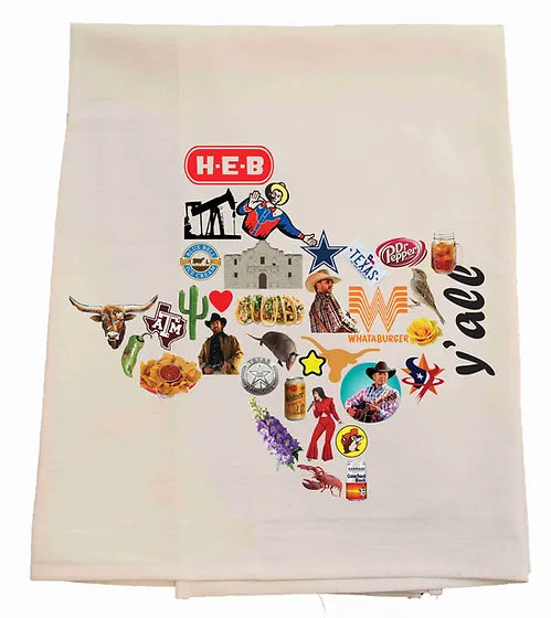Kitchen | Taste of Texas Tea Towel