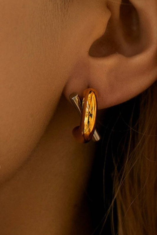 Earrings - PVD Plated Studs