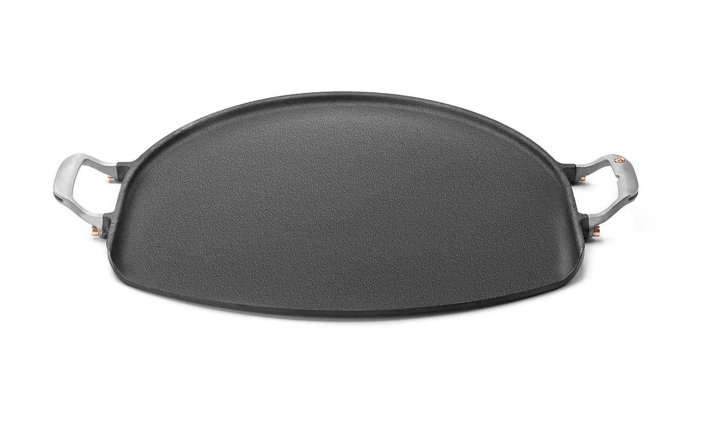 Home and Garden | Outset Cast Iron Pizza Iron, Preseasoned, 20. 5" x 15"