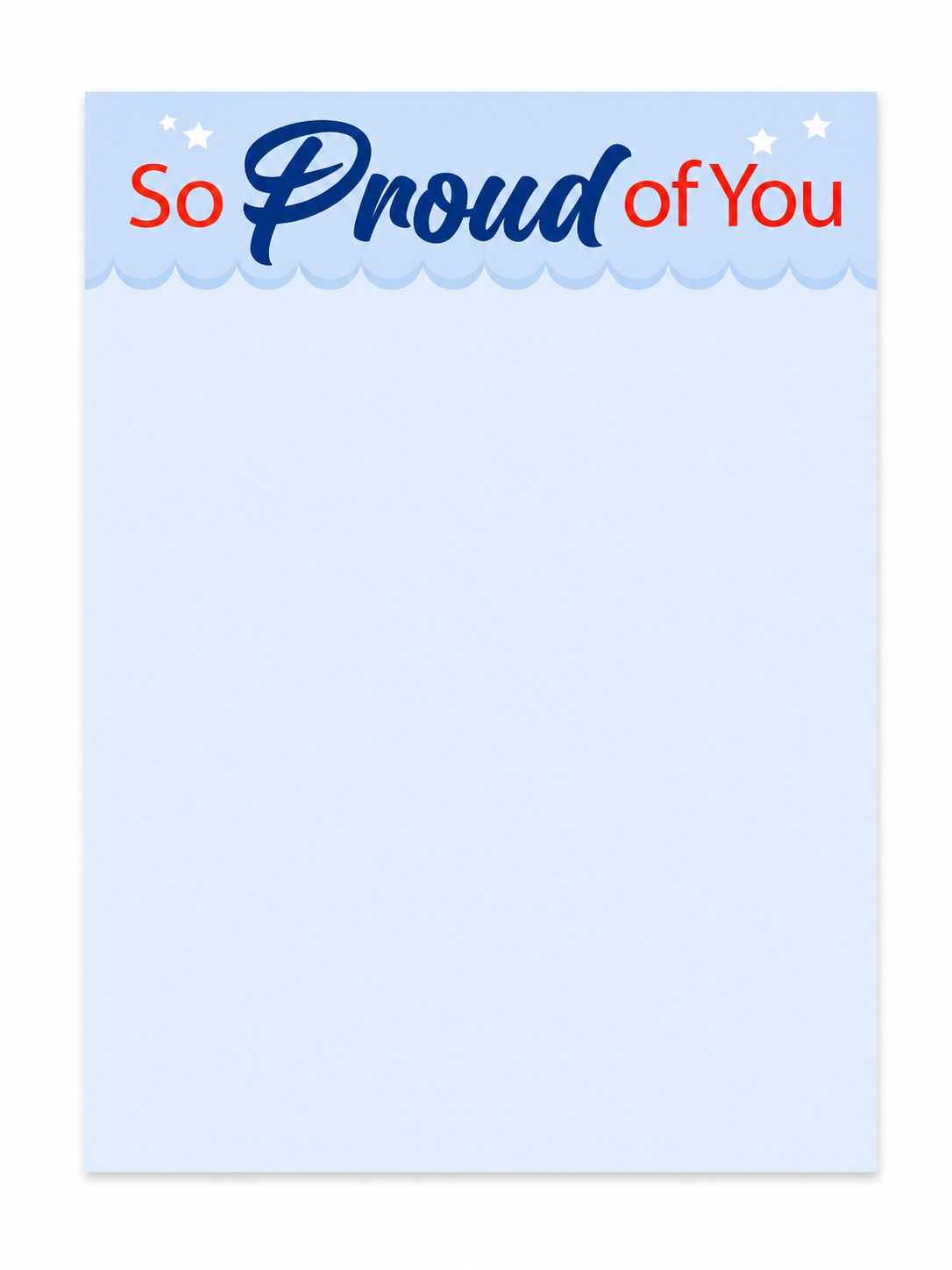 Sticky Notes - Proud Of You