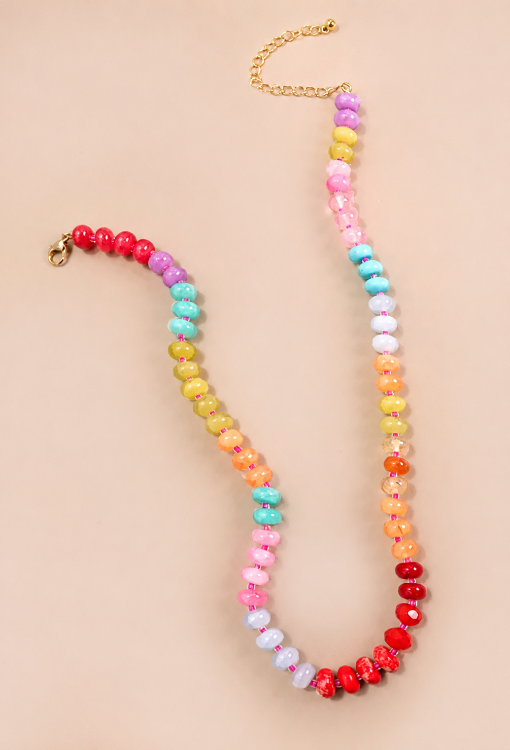 Necklace - Color Pop Beaded
