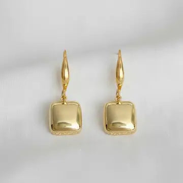 Earrings Gold Geometric