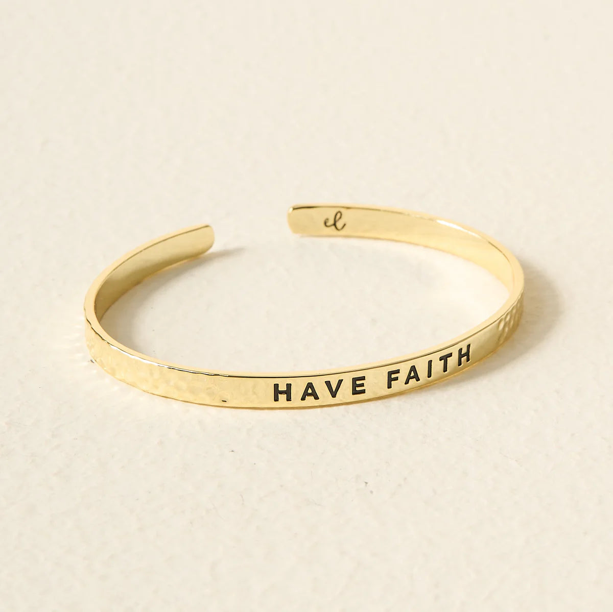 Cuff - Have Faith Gold