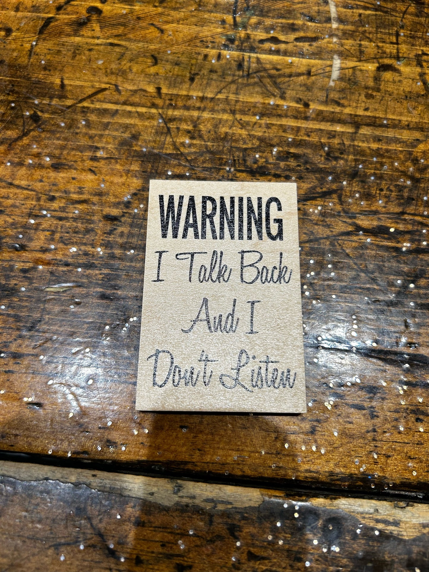 Stationary | Wood Magnets