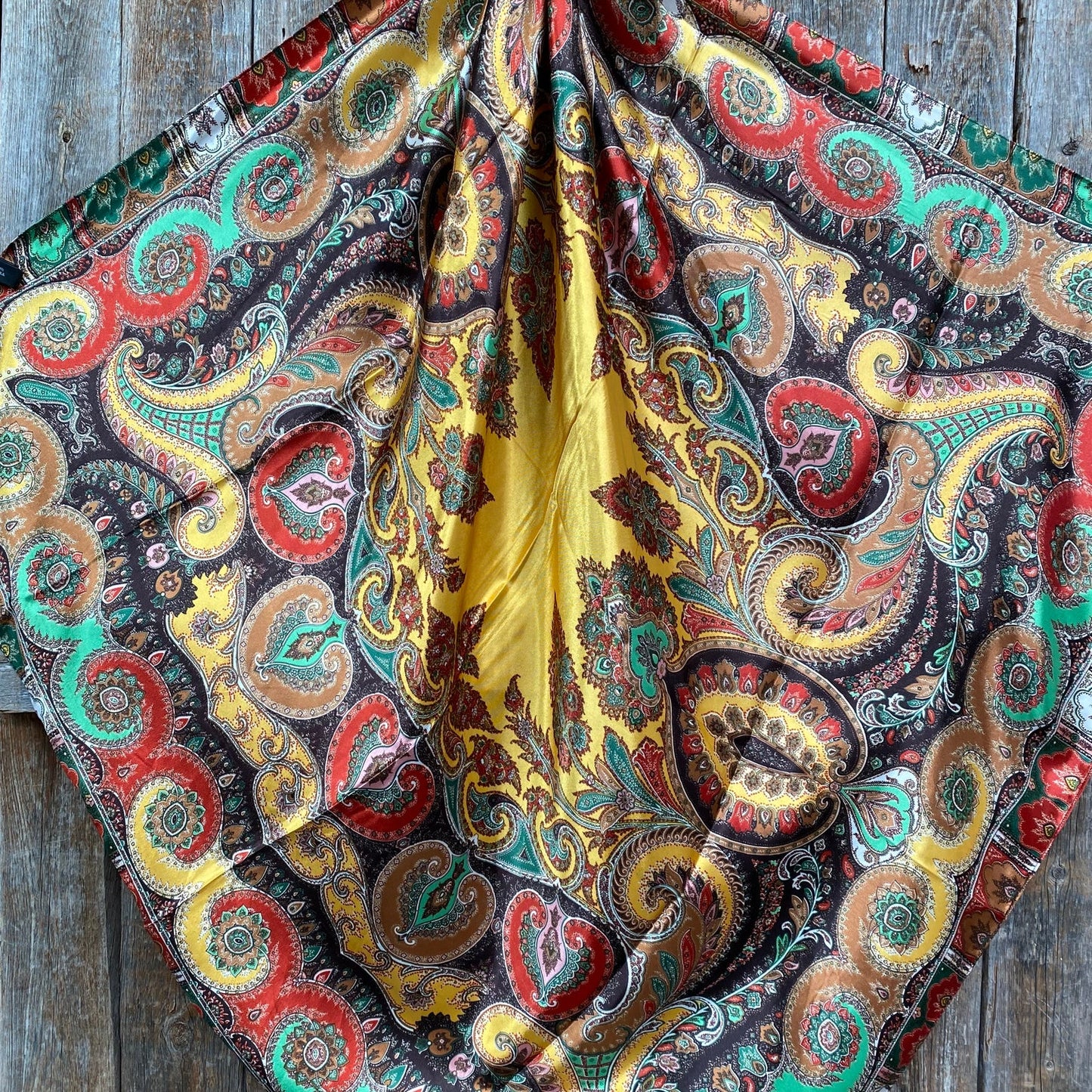 Scarf - Multi Colored Paisley