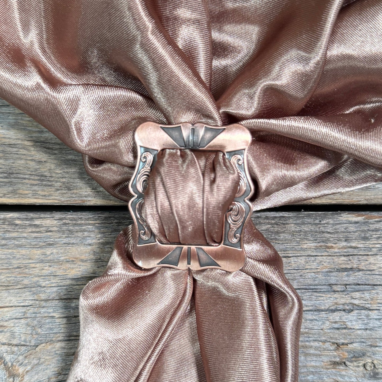 Scarf Slide - Small Copper Cart