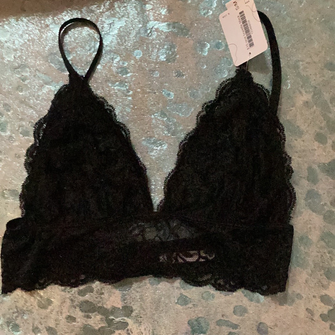 Undergarments | Black Lace Bralette