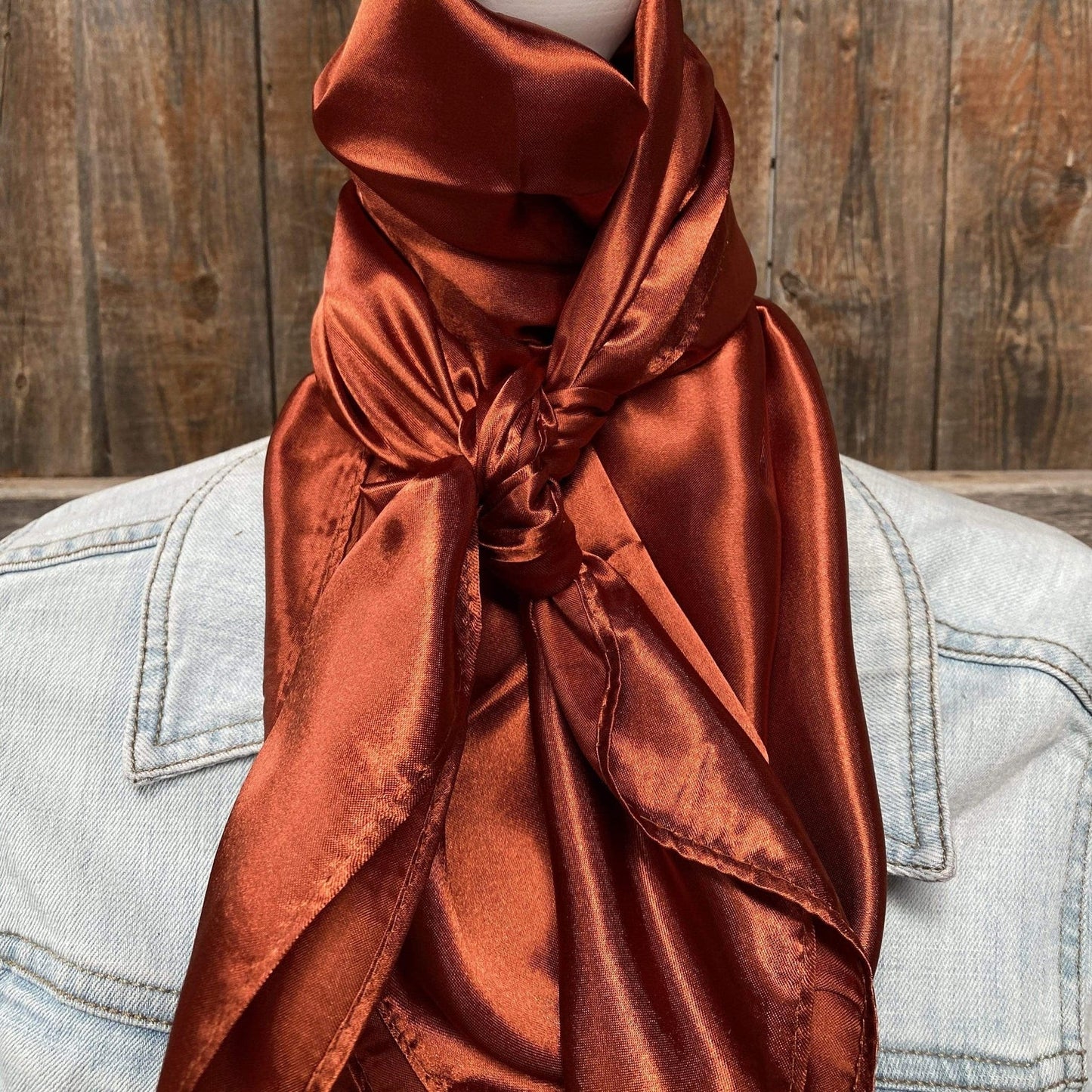 Scarf - Solid Rust