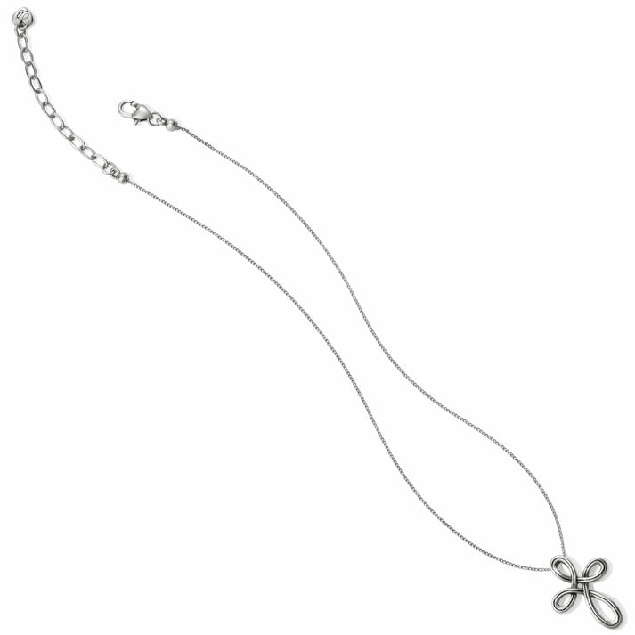 Necklace- Brighton Interlok Petite Cross