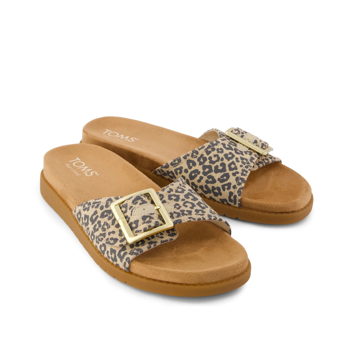 Sandals - Toms Leopard Print Marin Slides