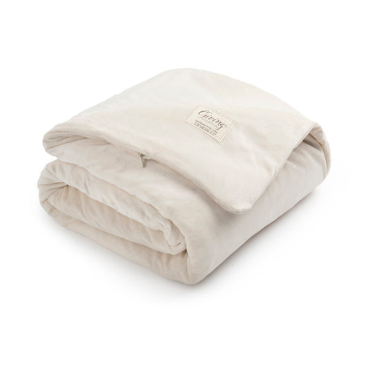 Linens | Weighted Throw Blanket Cream