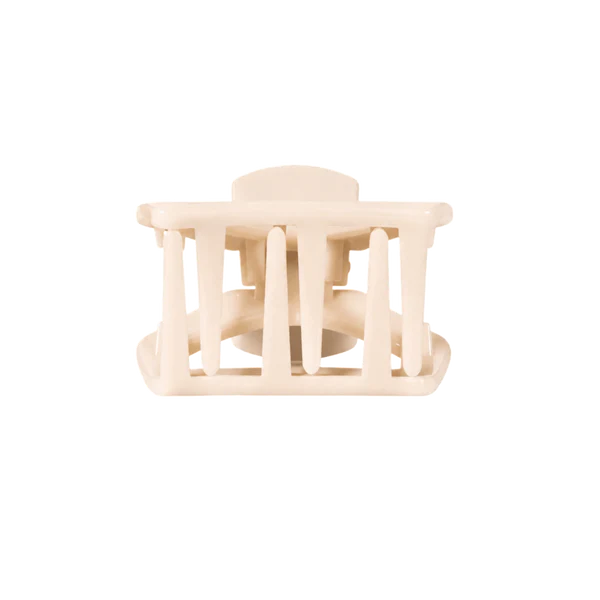Teleties Hair Clip - Open Petite Almond Beige